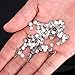 Outus 1440 Pack Clear Flat Back Rhinestones Round Crystal Gems, 4.8 mm