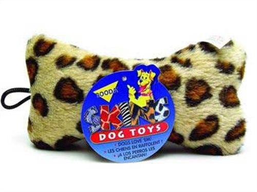 Aspen/Booda Corporation DBX53927 Leopard Skins Bone Chew Toy, Small