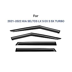 YQAUTEC Window Visors Rain Guards for 2021 2022