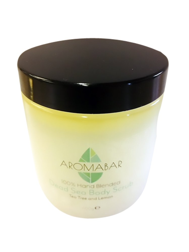 Tea Tree & Lemon Dead Sea Salt Hand & Body Scrub 400g
