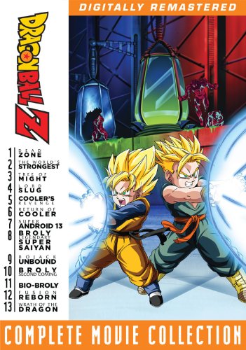 Dragon Ball Z // Complete 13 Movie Collection