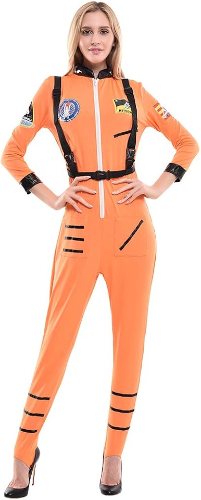 Women’s Astronaut Costume Jumpsuit Sexy Space Suit