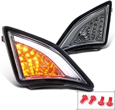 Amazon Com Spec D Tuning Lc Frs12gled Apc Scion Fr S Frs Toyota 86 Smoke Led Corner Signal Lights 3d Drl Bar Automotive