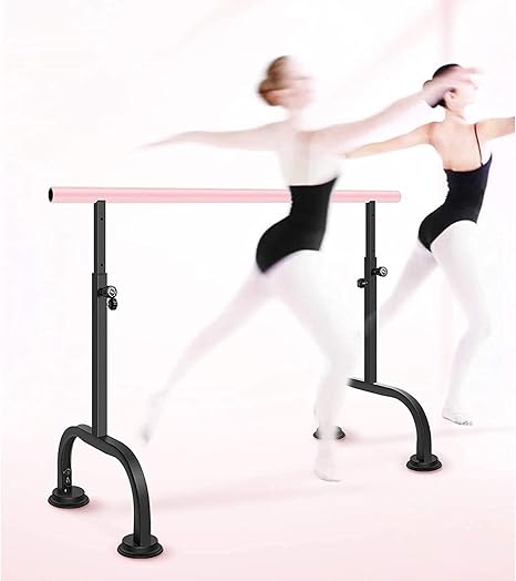Amazon Co Jp バレエレッスンスタンド自立ストレッチダンスバー調整可能なバレエバレサッカーベースダンス ポールホームパフォーマンス4m取り外し可能なエクササイズスティック スポーツ アウトドア
