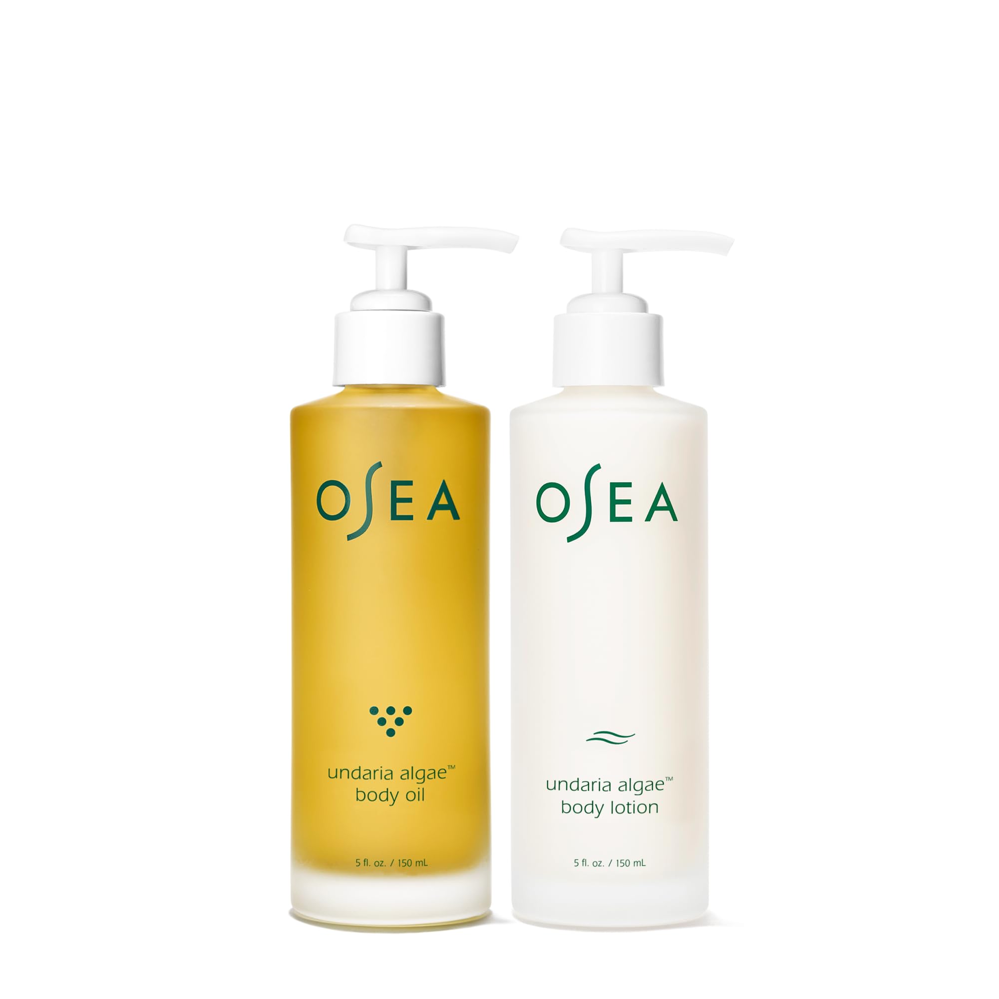 OSEA Undaria Body Bestsellers Full Size Set ? Includes Undaria Algae? Body Oil 5oz & Undaria Algae? Body Lotion 5oz ? Hydrating & Firming Body Care ? Perfect Holiday Gift Set