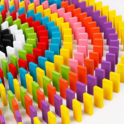 Sricam Domino 240 Pieces Set Authentic Basswood Standard Wooden Rally Building Kits Kids Game Play Racing Educational Toys for Children