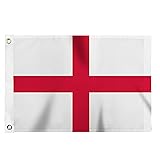 Flagolden England Flag 12x18 inches for Boat, Vivid