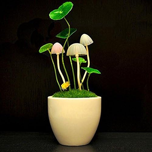 Tanxih Induction Night Light Pot Creative Colorful Mushroom Small Lamp Lighting Control for Children Gift