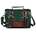 ECOSUSI Women Faux Leather Vintage Small Satchel Bag Crossbody Purse