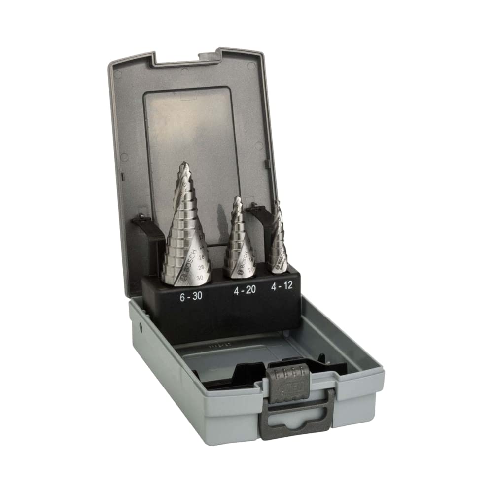 Bosch 2608587426 4/12/4/20/6/30 mm 9-Step HSS Drill Bit Set — image 1