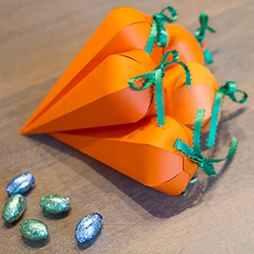 Easter Favor Boxes - Treat Boxes - Carrots (Set of 5)