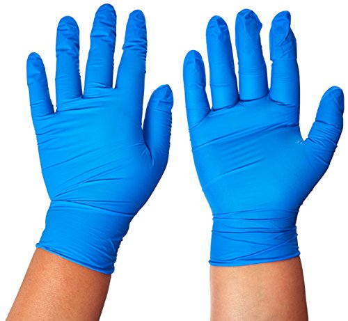Kleenguard G10 Arctic Blue Nitrile Gloves (90097), Ambidextrous, Powder Free, Medium, 200 Gloves / Dispenser