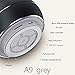 NUBWO Portable Bluetooth Speakers with HD Audio and Enhanced Bass, Built-In Speakerphone for iPhone, iPad, Blackberry, Samsung and More (Grey)
