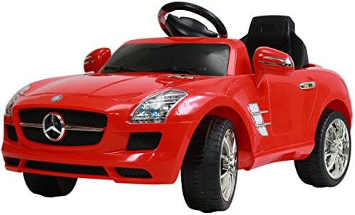 Amazon 電動乗用ベンツsls Amg 赤 電動乗用 おもちゃ