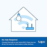 Tapo L510B WiFi Smart Bulb B22 Dimmable 8.3W 60W Equiv with Alexa Google view 5