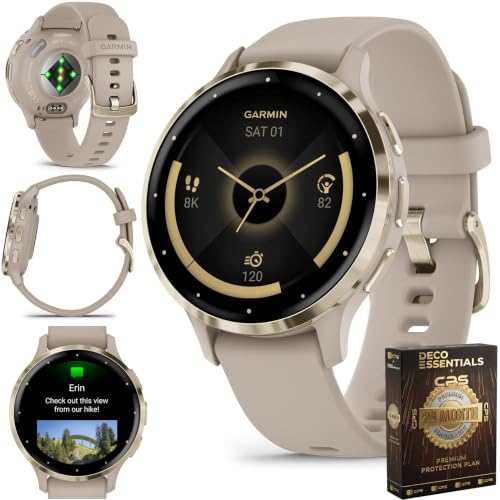 Garmin Venu 3S Smartwatch Soft Gold
