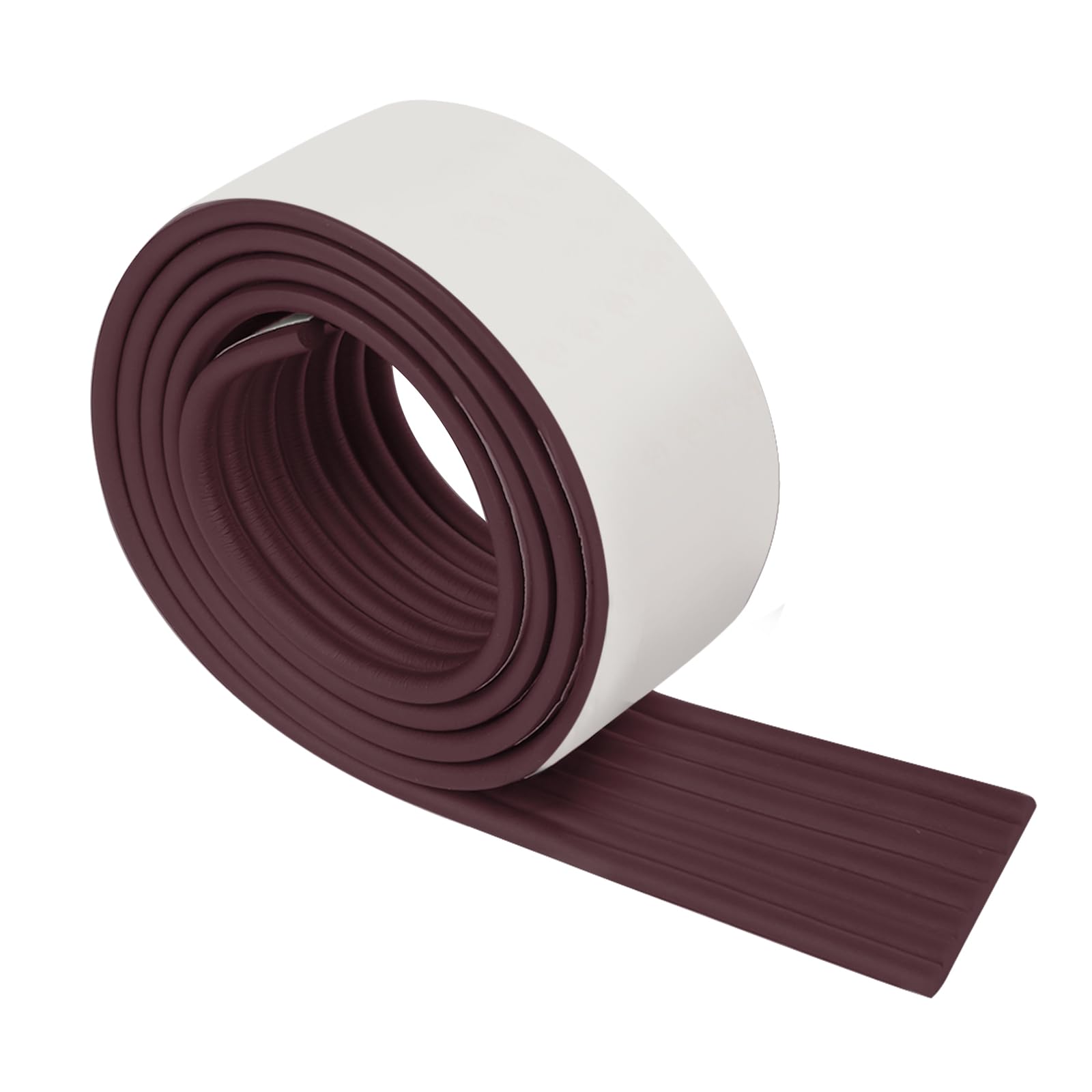 jackfru 2 m/5 m Edge Protection, W-shaped Foam Anti-knock, Thick Protictive Soft Non-Toxic Strip, for Refrigerators, Tables, Chairs and Other Furniture, Soft Table Edge Protector (Brown, 2 m)