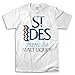 St Ides Malt Liquor Mens White T-shirt