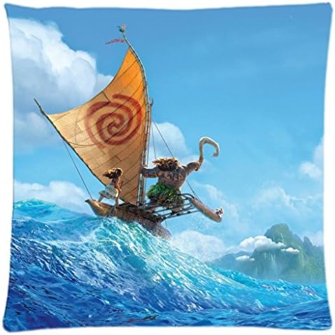 moana poster 2016 Unique Home Decorative Throw Pillow Covers Modern Throw Pillow Cases 18x18 Inch