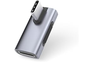 Hagibis 240W 40Gbps 8K USB C Adapter, USB-C Male to Female Adapter, USB4 Connecter for Thunderbolt 4/3, ROG Ally, Steam Deck,