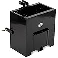 Amazon.com: Titan Attachments 3 Point Black Ballast Box Fits Category 1 ...