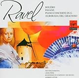 Disco de Maurice Ravel: «Ravel: Boléro; Pavane; Piano Concerto in G; Alborada del Gracioso» (Anverso) Disco de Maurice Ravel: «Ravel: Boléro; Pavane; Piano Concerto in G; Alborada del Gracioso» (Anverso)