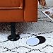 Furniture Sliders, CO-Z Reusable Round Movers for Heavy Furniture for Carpet (8 Pack, 3.9 inch) - with Anti-Skid Slot Design