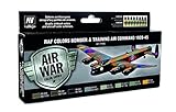 Vallejo RAF Colors Bomber & Training Command 1939-45 Model Paint Kit