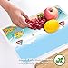 ProCase Disposable Placemats for Baby Kids Toddlers, 60 Count Table Topper Stick-on Placemats BPA Free Table Mats for Baby Children Restaurant, Kids Safe