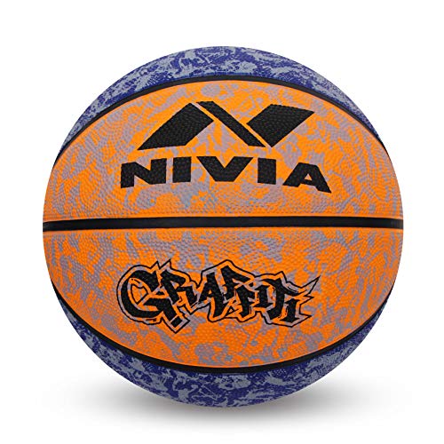 Nivia Graffiti Basketball - Size: 7