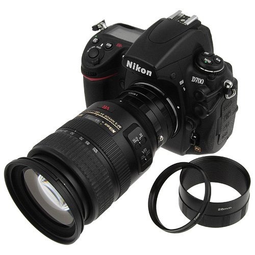 Fotodiox Nikon Macro Extension Tube Kit for Nikon Cameras, Extreme