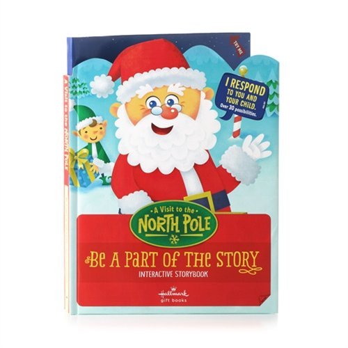 Hallmark Interactive Storybook A Visit to the North Pole XKT1070