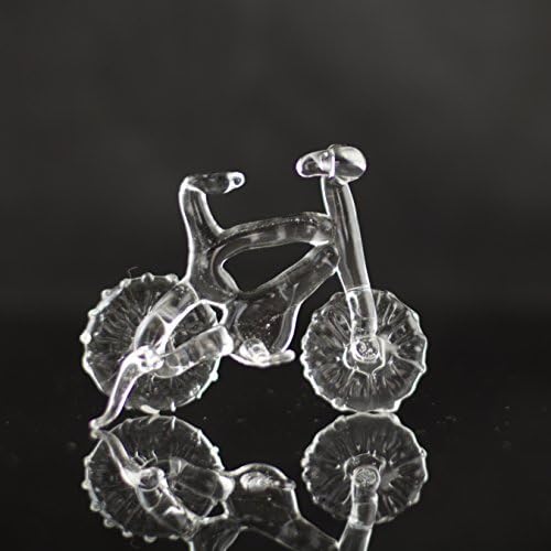 Bicycle Figurine in Clear, #654
