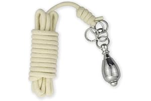 PHYSKOW Rope Dart Meteor Hammer Exercise Ball Rubber Meteor Hammer Chinese Kungfu Traditional Martial Arts Soft Equipment