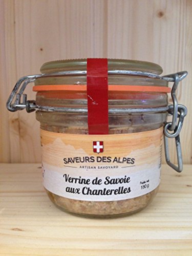 Lot de 4 terrines artisanales de Savoie - Ail des Ours, Beaufort, Campagne, Chanterelles