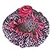 Kella Milla Stylish Satin Shower Cap - Pink Leopard