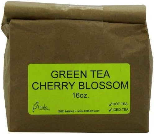 Hale Tea Green Tea, Cherry Blossom, 16-Ounce