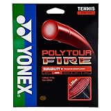 Yonex Poly Tour Fire 17 120 Tennis Racquet String Red