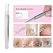 Blackhead Remover Pimple Extractor Curved Blackhead Tweezers 5-in-1 by Aignis