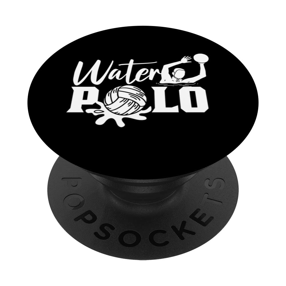 Water Polo Hobby Team Beachball Player PopSockets Swappable PopGrip