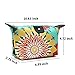 HOYOFO Women’s Cosmetic Bags Travel Small Makeup Storage Pouch Cosmetic and Toiletries Organizer Bag Pack of 5, Y set