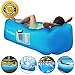 Prodigen Inflatable Lounger Chair, Air Sofa Inflatable Couch Outdoor Anti-Air Leaking Waterproof Portable Inflatable Hammock Air Couch for Pool, Floor, Camping, Beach (Blue)
