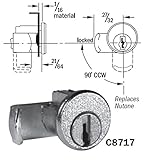 Compx National C8717 Mailbox Lock, Nutone type