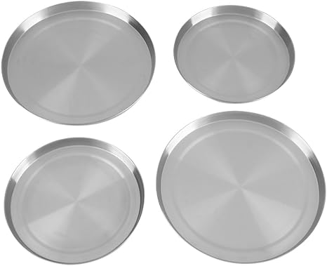 Fdit 4pcs Set Couvercle De Poele Cuisiniere En Acier Inoxydable Couvre Plaque Cuisiniere Couvre Bruleur Gaz Pour Cuisiniere Protection 17 21cm Amazon Fr Cuisine Maison