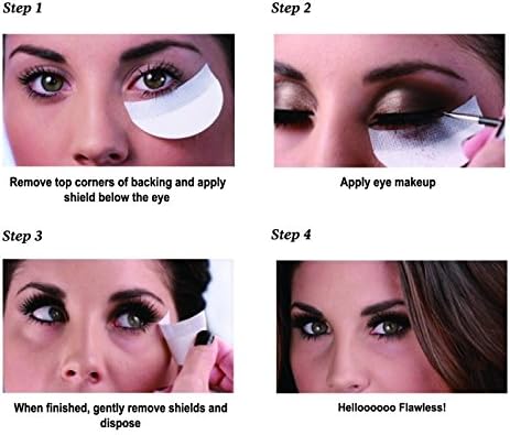 20piece/pack Eye shadow Shield for Eyeshadow Shields Protector Pads Eyes Lips Makeup Application Tool Free shipping