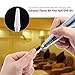 Docooler® White Ceramic Nail File Flame Bit Ceramic Nail Drill Bit for 3/32'' Nail Art Machine