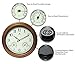 Infinity Instruments Craftsman Wall Clock, 18 inch, Copper