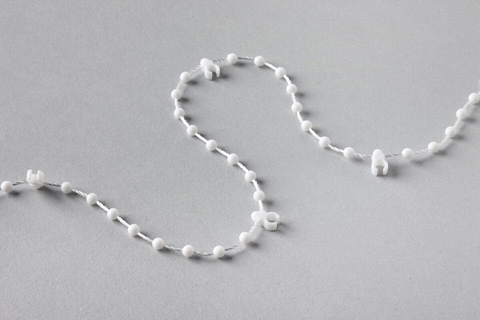 EveryHome 10 Meter 100 clips Vertical Blind Bottom Chain for 3.5 Inch/ 89mm Slats