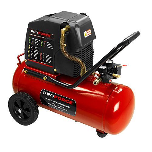 Pro-force vpf1580719 7-gallon oil free air compressor w…