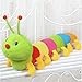 3 otters Plush Toy, 31.5”Colorful Caterpillars Toy Stuffed Animal Travel Toy